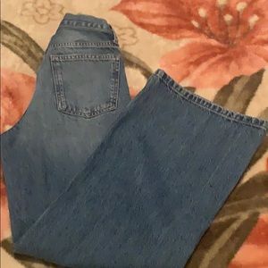 Topshop large bottom jeans